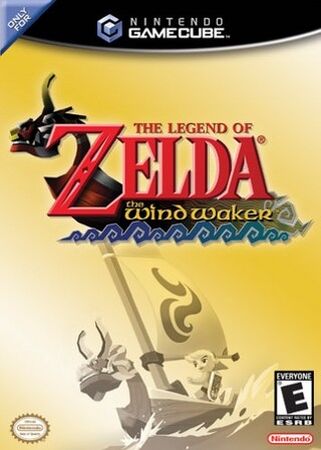 The Legend of Zelda: The Wind Waker Nintendo DS Box Art Cover by