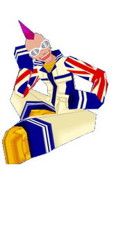 SPIKE as he appears in DanceDanceRevolution 5thMIX.