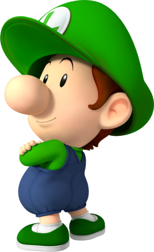 Baby Luigi Mario Super Sluggers.PNG