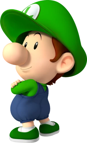 Baby Luigi Mario Super Sluggers