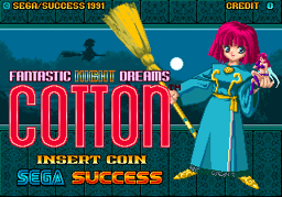 Title Screen of Cotton