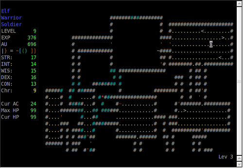 Zangband stairs