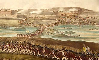 The East India Company's armies march on Bengal