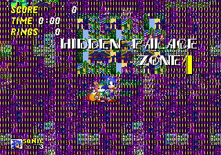 Test Screen Sonic, Gaming Urban Legends Wiki