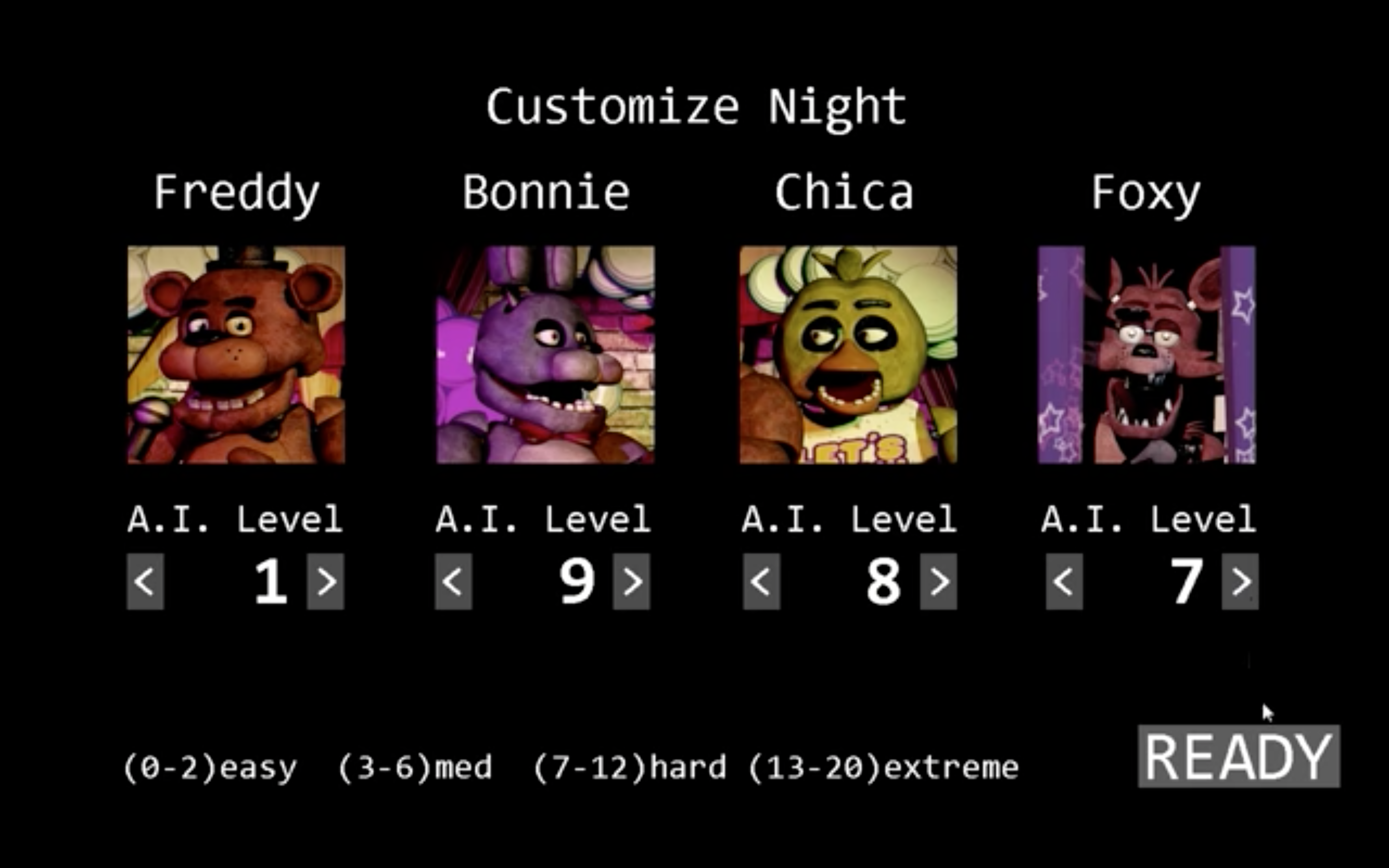 1/9/8/7 Custom Night | Gaming Urban Legends Wiki | Fandom