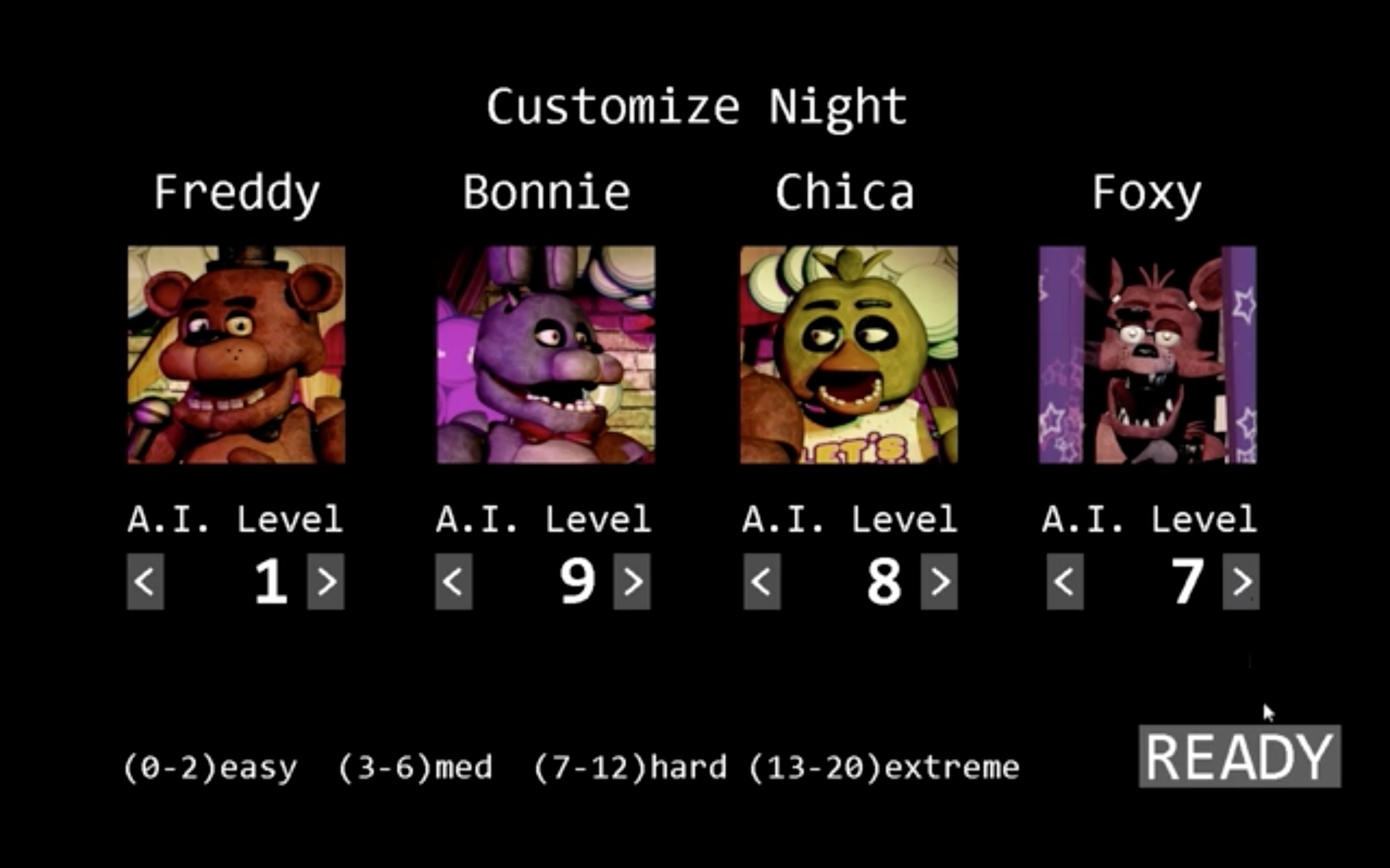 FNAF / Five Nights at Freddy's / Scott Cawthon / FNAF 1 / FNAF UCN