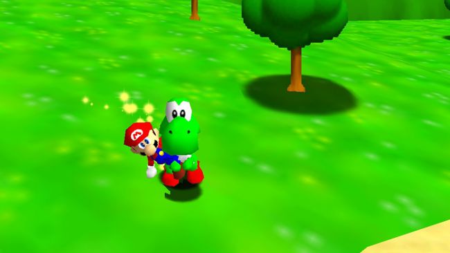 Jogue Super Mario 64: Yoshi jogável, um jogo de Yoshi