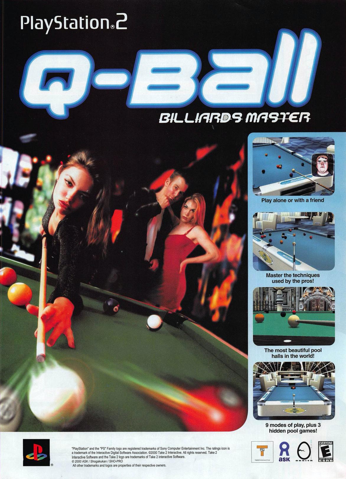 Q-Ball Billiards Master Gaming Database Wiki Fandom