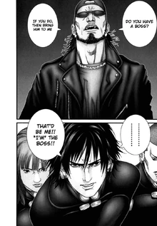 Kouki Inaba claims to be the Hunters' "Boss" after one of the Vampires demands to see them