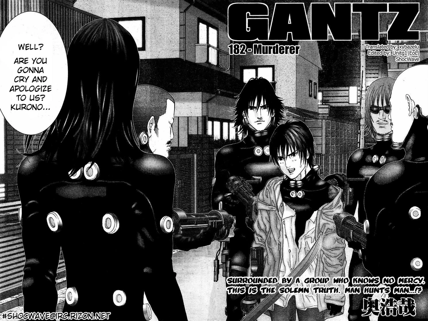 Chapter 182 | Gantz Wiki | Fandom