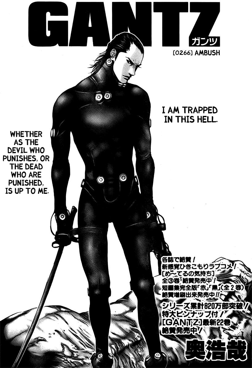 Chapter 266 Gantz Wiki Fandom