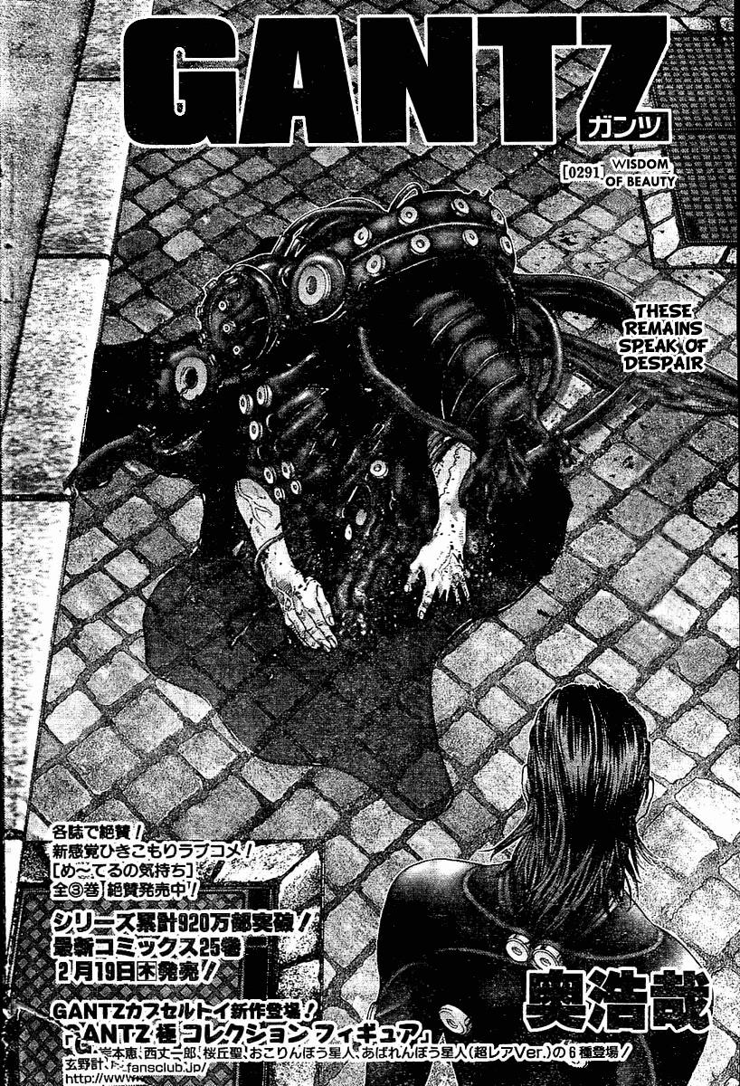 Chapter 291 Gantz Wiki Fandom