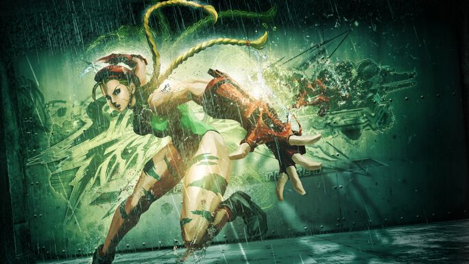 Street fighter x tekken cammy girl legs tattoo hand 22211 1920x1080