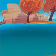 Banco di pesci in acqua