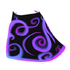 Purple Swirls Cape