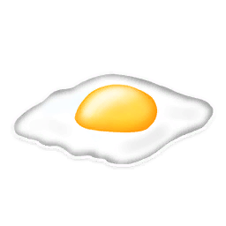 Fried egg Omelette Egg white Yolk, fruit pizza transparent background PNG  clipart