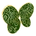 Green Swirl Wings
