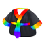 Dark Rainbow Robe