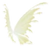 Pastel Yellow Fairy Wings