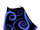 Blue Swirls Cape