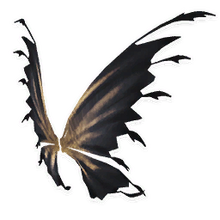 White Black Fairy Wings Garden Paws Wiki Fandom