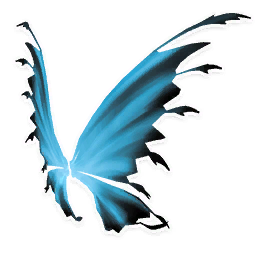 Black Blue Fairy Wings Garden Paws Wiki Fandom