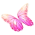 Pastel Pink Butterfly Glider