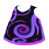 Purple Swirls Dress