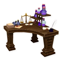 Mysterious Potion Desk