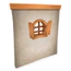 Plaster Wall with Window