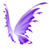 Pastel Purple Fairy Wings