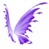 Pastel Purple Fairy Wings