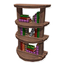 Rounded Bookcase