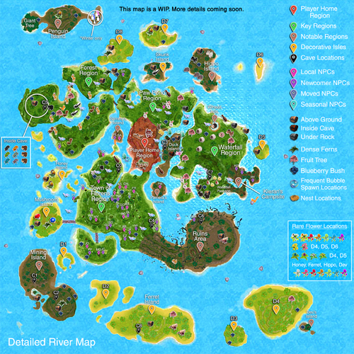 River Map | Garden Paws Wiki | Fandom