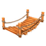 Wooden Rope Bridge