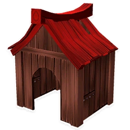 red barn dog house