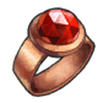 Ruby ring shop in copper