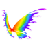 Rainbow Fairy Wings (25 KB) Rainbow Fairy Wings