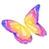 Pastel Rainbow Butterfly Glider