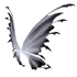 White Black Fairy Wings (35 KB) White Black Fairy Wings