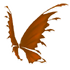 Orange Fairy Wings