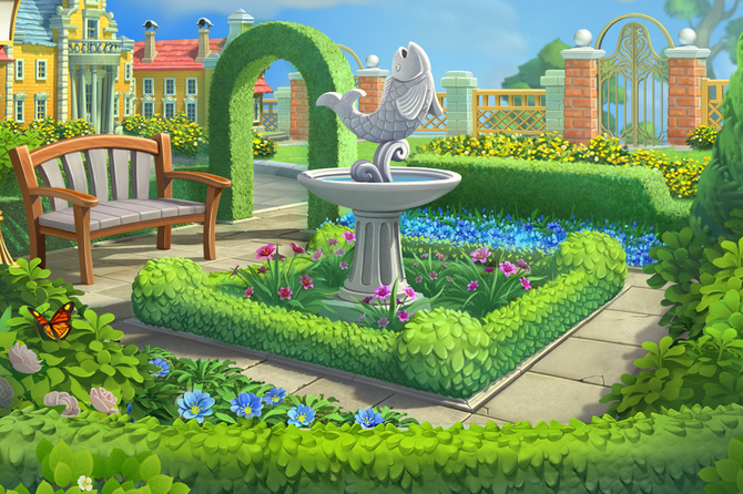 Gardenscapes Background