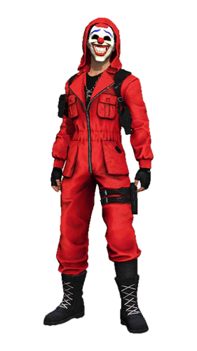 red criminal bundle free fire