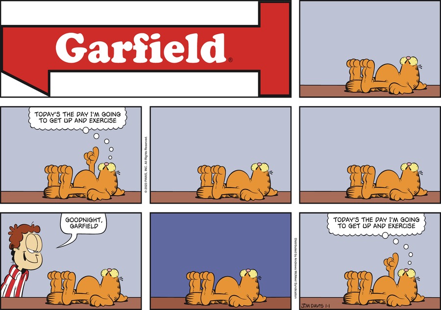 When l die: in 2023  Garfield, Talk, Character