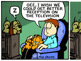 Garfield, November 1985 comic strips
