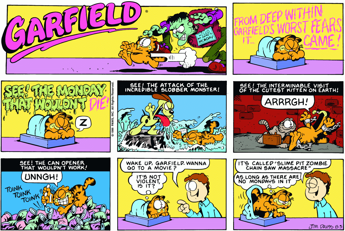 Monday Garfield Wiki Fandom