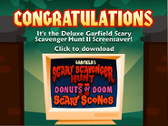 Screensaver after opening chest
