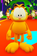 Garfield's appearance in the game