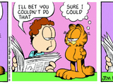 Garfield, August 1997 comic strips