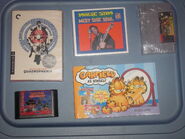 Garfield As Himself book on lower right.